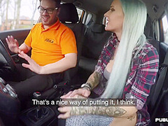 Bigtit Babe Gets Pussy And Ass Fucked By Driving Instructor