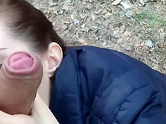 Teen Suck In The Forest