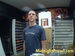 Crystal Ray licking dudes ass