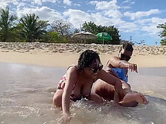 After The Beach We Scissoring At The Nearest Motel And They Were Watching Us 9 Min