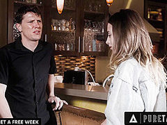 PURE TABOO 18-Year-Old Kyler Quinn Gets Covered In Cum During 3-Way Initiation Into Sex Cult