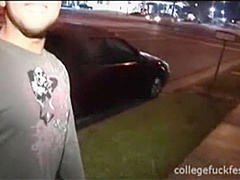 Coed whore fucked and facialised