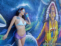 Maddy May in BTS-Maddy May's Mayhem Sc.1: DP & Facial