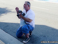 Maddy May in BTS-Maddy May's Mayhem Sc.1: DP & Facial