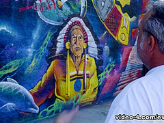 Maddy May in BTS-Maddy May's Mayhem Sc.1: DP & Facial