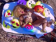 Masturbating In The Great Outdoors (2017) Pt 1 Of 4 - Nina Rivera