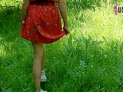 During Bike Ride Outdoor Real Amateur Takes Anal Sex And Piss In The Mouth