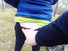 Spring Walk Turned Into Risky Sex In The Park - Doggy Fuck Pov