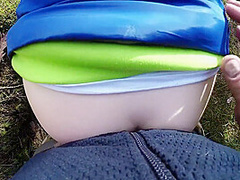 Spring Walk Turned Into Risky Sex In The Park - Doggy Fuck Pov