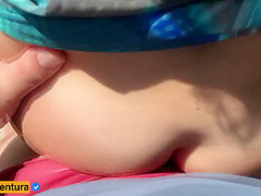 She Loves Doing Anal In Public On The Beach - Real Amateur