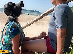 She Loves Doing Anal In Public On The Beach - Real Amateur