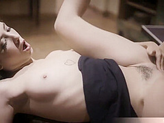 This Pretty Brunette Is Gone For A Fuck Camping With Bf