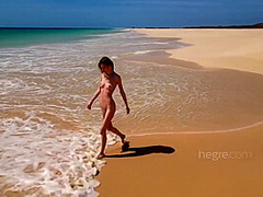 Cabo Verde Nude Beach With Leona Mia