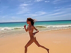 Cabo Verde Nude Beach With Leona Mia