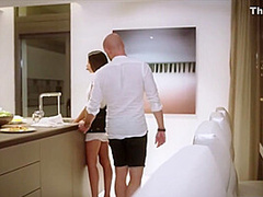 Gets Fucked By Poolside With Freddy Gong And Baby Nicols