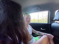 The Girl Showed Us The Way And We Thanked Her With Dicks In Her Mouth