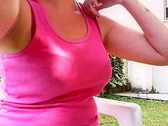 After Drinking A Drink I Piss In A Garden In Front Of Everyone!