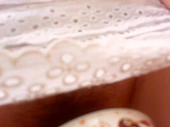 After Drinking A Drink I Piss In A Garden In Front Of Everyone!