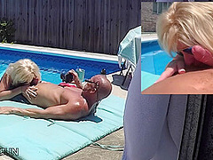 Bikini Photo Shoot Turns To Pool Pounding...video Glasses Pov !!!