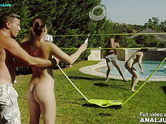 By In Antonia Sainz And Damaris X Swingers Sex Outdoors