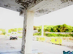 Shorthair Inked Babe Paid To Suck In Pov Before Outdoor Sex