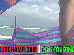 Im An Exhibitionist Wife At The Nude Beach For All The Voyeurs!!!