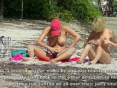 Im An Exhibitionist Wife At The Nude Beach For All The Voyeurs!!!