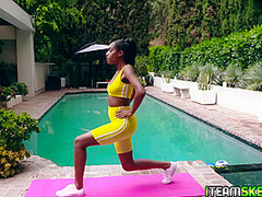 Tight Bodied Ebony Goddess Suck So Good - Ashley Aleigh