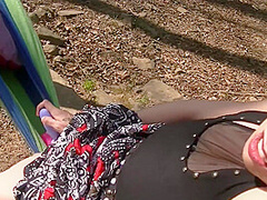 Masturbation Outside In Hamack