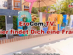 Offentlicher Squirt - Deutscher Agent Trifft Latina Milf Fur Masturbation