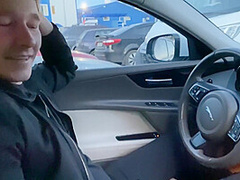 Russian Blogger Got Slut To Have A Blowjob In The Car. With Conversations. Your-porn