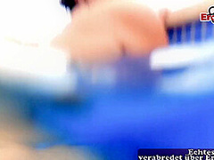 Deutscher Dreier Sex Im Pool Mit Unterwasser Kamera Ffm