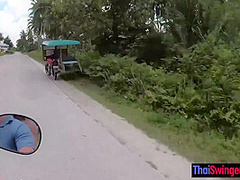 Blowjob In Public From His Sexy Asian Girlfriend Somewhere In Thailand