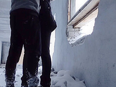 Fuck My Girlfriend In An Abandoned Building And Cum On Her