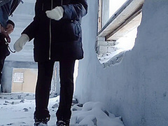 Fuck My Girlfriend In An Abandoned Building And Cum On Her