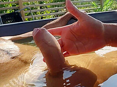 Friday In Pool With Blowjob Handjob Boobjob Cum In Mouth
