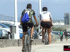 WAM 21yo slut covered with food in public before throating