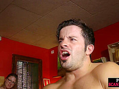 WAM 21yo slut covered with food in public before throating