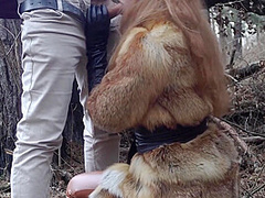 Outdoor Sex With Redhead Teen In Winter Forest. Risky Public Fuck - Otta Koi