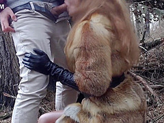 Outdoor Sex With Redhead Teen In Winter Forest. Risky Public Fuck - Otta Koi