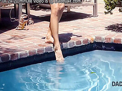 Pool Becomes A Nice Place For Minxs Hot Sex With Bfs Stepdaddy 12 Min - Sydney Cole