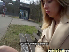 Pulled classy tourist bends down to get rammed POV