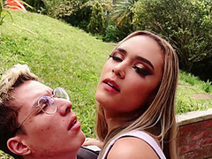 Feels Horny And Fucks A Street Stranger All Over The Place