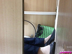 asian girl in toiler voyeur video