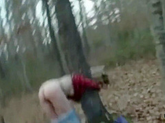 My Slut Tied To A Tree And Fucked Rough