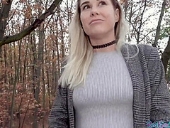 European Babe Pickedup For Blowjob And Pussyfucking