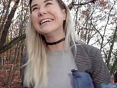 European Babe Pickedup For Blowjob And Pussyfucking