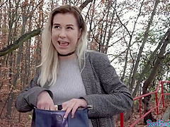 European Babe Pickedup For Blowjob And Pussyfucking