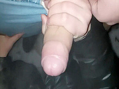 Outdoor With A Hot Student Gives Me Risky Blowjob When Someone Spying On Us