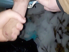 Outdoor With A Hot Student Gives Me Risky Blowjob When Someone Spying On Us